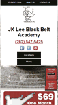 Mobile Screenshot of jkleeblackbelt.com